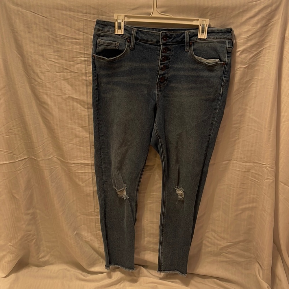 MaxStudio Indigo, High Rise Skinny